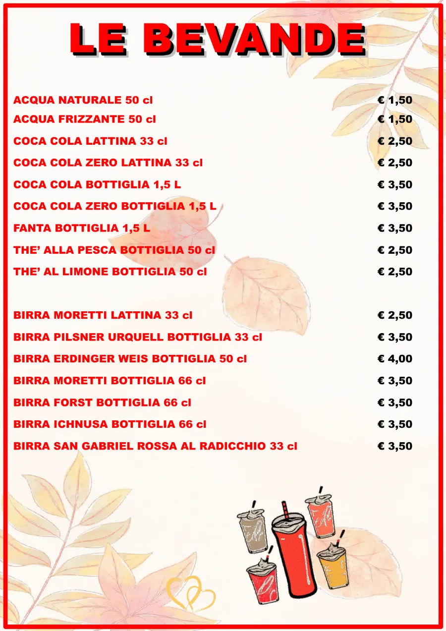 Listino online : Nuovo listino Pizzaidea Ceggia